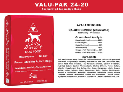 Valu Pak Dog Feed 50#
