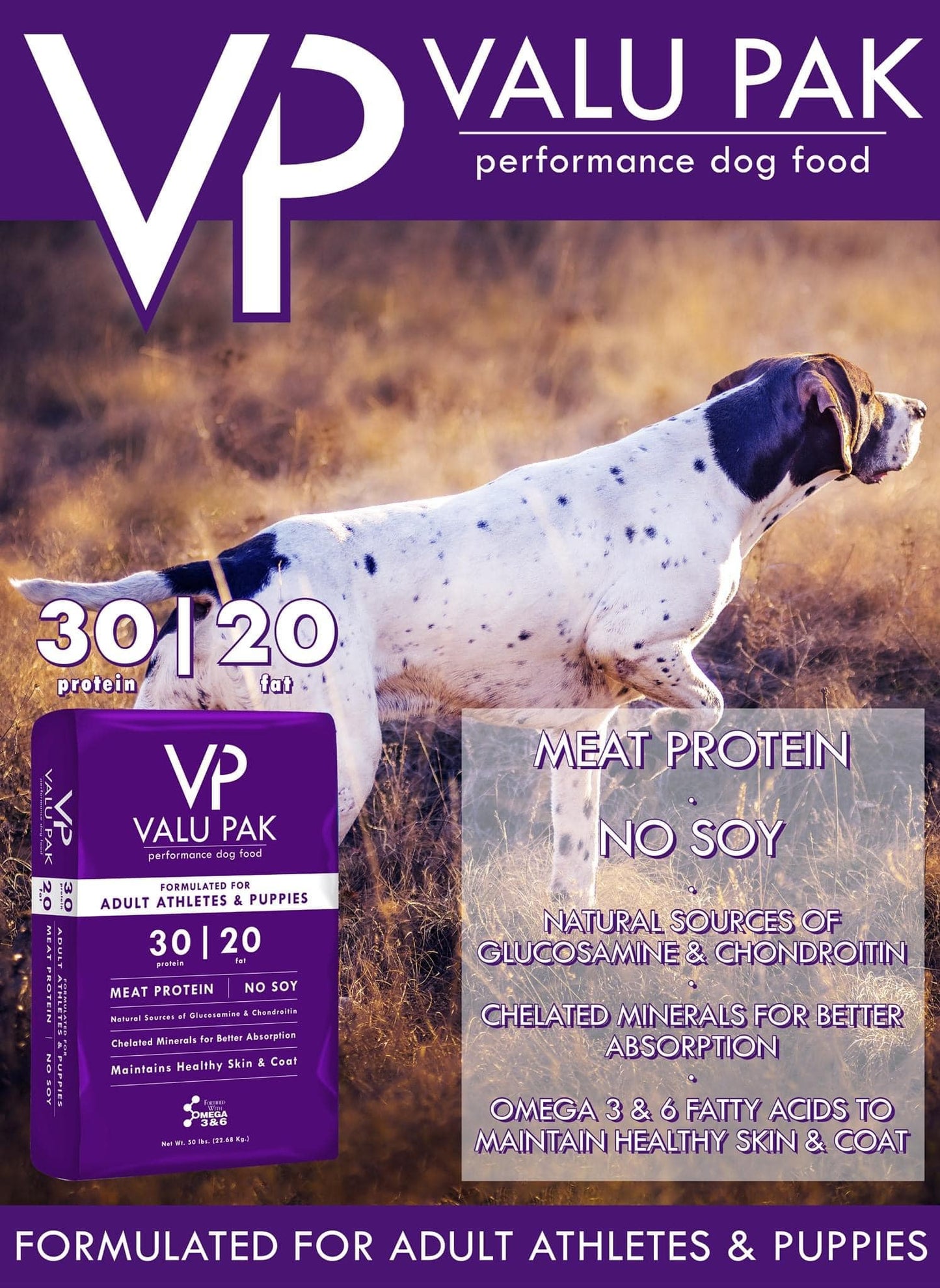 Valu Pak Dog Feed 50#